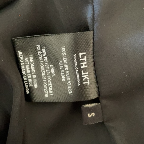 Leather Bomber Jacket by LTH JKT - Picture 6 of 12